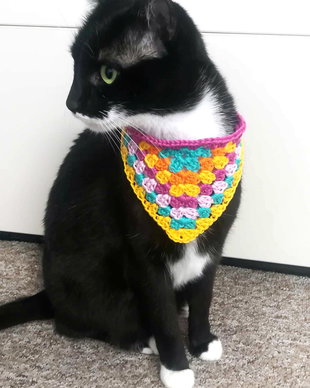 Bandana crosetata