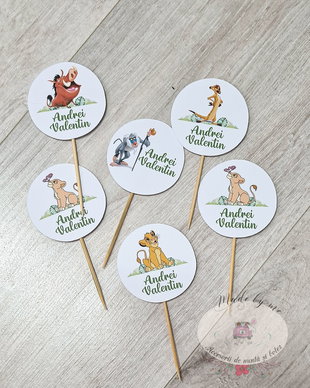 Propsuri candy bar tematica Lion King