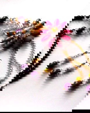 set cu howlite si cristale 45258