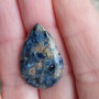 Cabochon sodalit, 29x19x5 mm