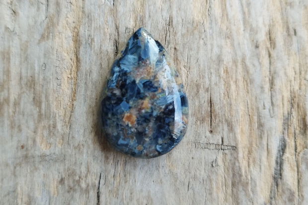 Cabochon sodalit, 29x19x5 mm