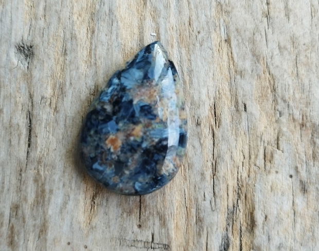 Cabochon sodalit, 29x19x5 mm