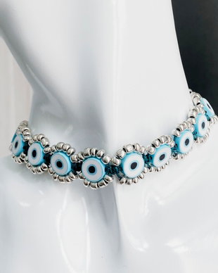 COLIER LA BAZA GATULUI / CHOKER EVIL EYE