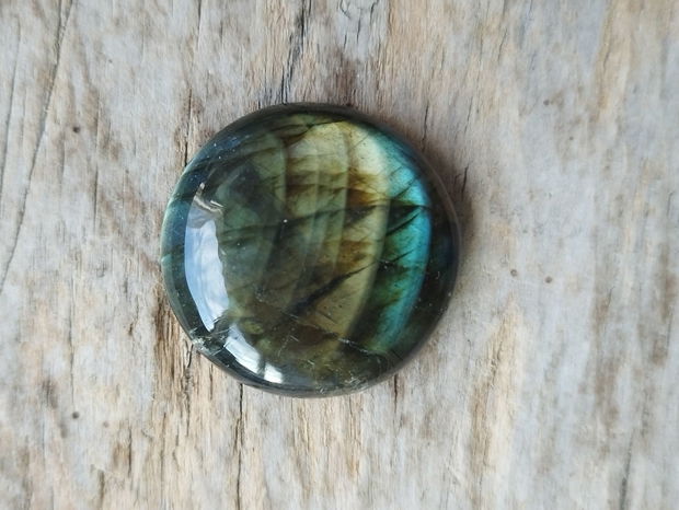 Cabochon labradorit, 25 mm