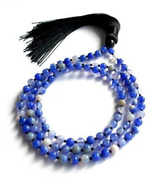Colier Mala 108+1*Onix+Agate*Meditatie si rugaciune