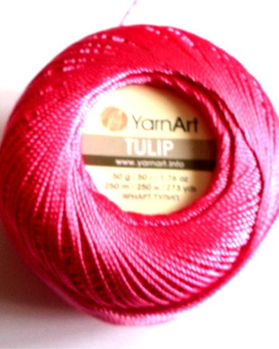 Bobina Yarn Art Tulip roz bombon