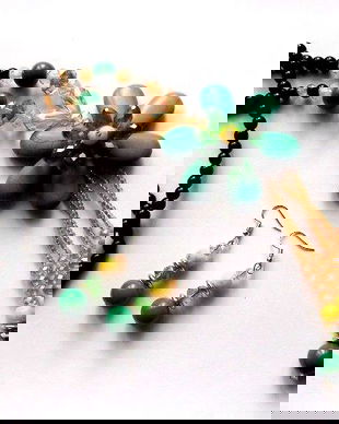 set cu howlite si cristale 45291