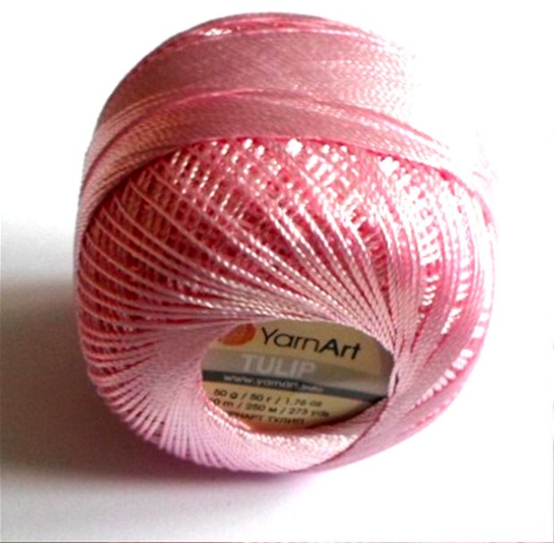 Bobina Yarn Art Tulip roz deschis