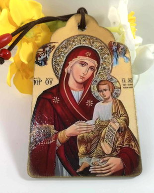 Semn de carte cu tema religioasa