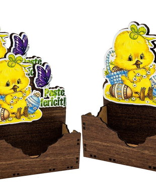 Set 3 cutii decorative din lemn - CD1088