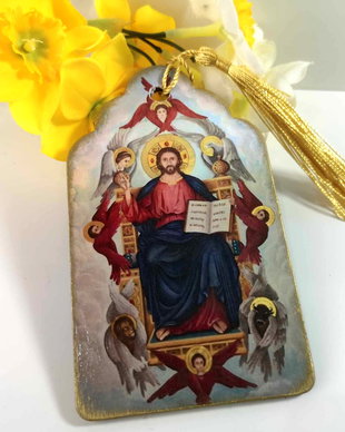 Semn de carte cu tema religioasa