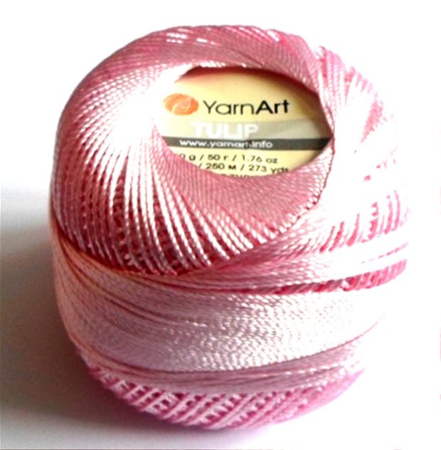 Ghem Yarn Art Tulip roz deschis