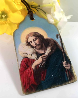 Semn de carte cu tema religioasa