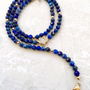 Colier CHOKER lapis lazuli