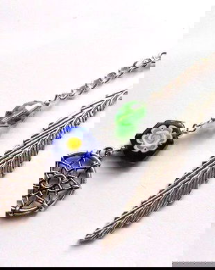 semn de carte cu margea murano 45535