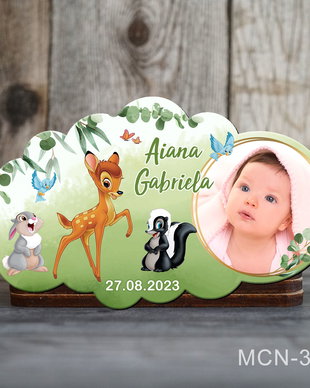 Marturii botez deosebite - Magneti frigider - Bambi