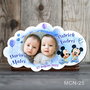 Marturii botez gemeni - Marturie magnet - Mickey Mouse