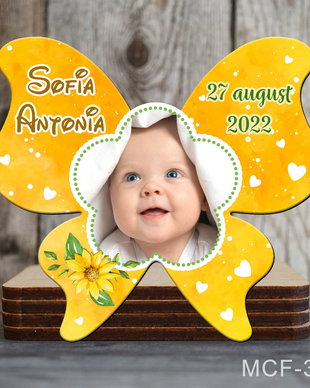 Marturii botez magnetice fete forma fluture