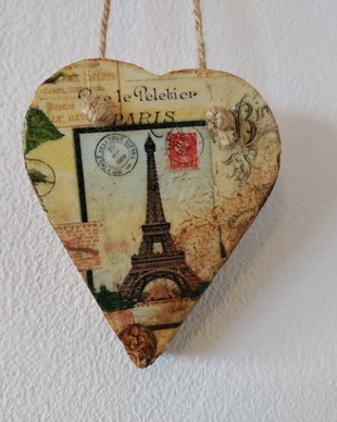 Inima, decor, I Love Paris