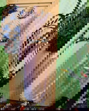 Rochie petrecuta , bej nude