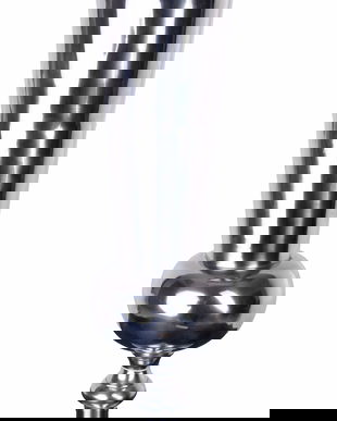 Pocal decorativ din aluminiu