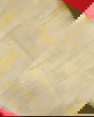 Fata de masa cu lurex/cerbi