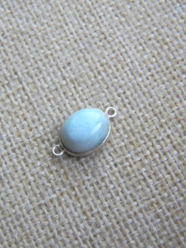 Link larimar in rama argint (M7-2)