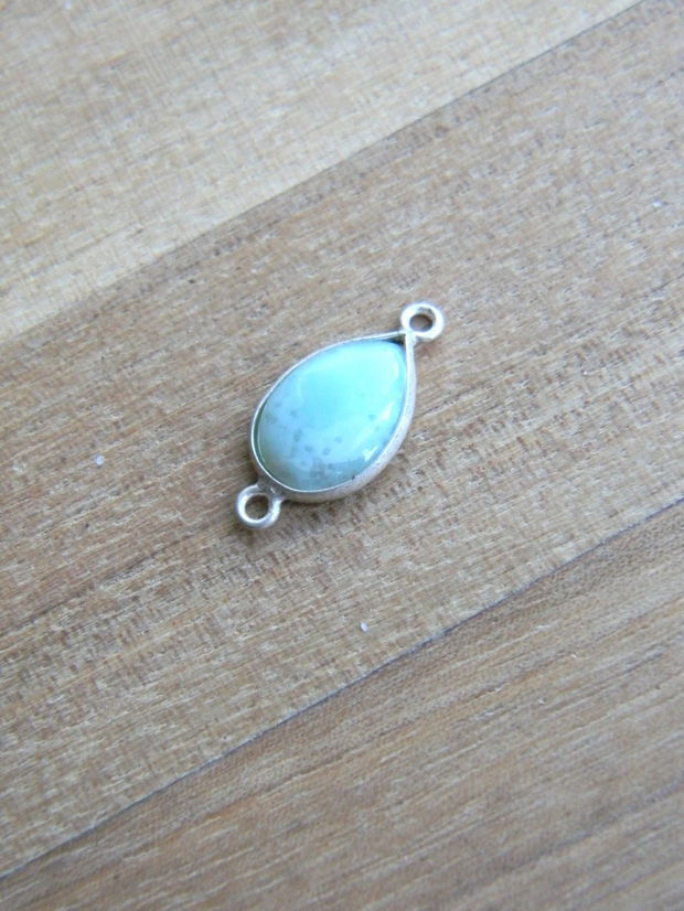 Link larimar in rama argint (M7-3)