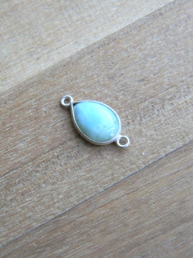 Link larimar in rama argint (M7-3)