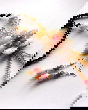 set cu howlite si cristale 45294