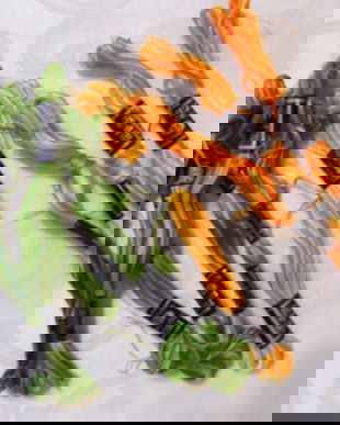 9 buc Mouline verde si oranj