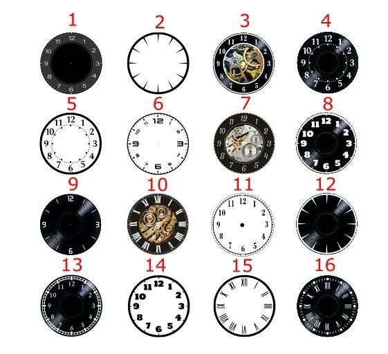 DOBERMANN -ceas de perete (personalizabil)