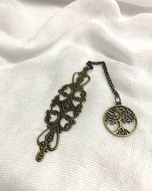 Semn de carte din bronz