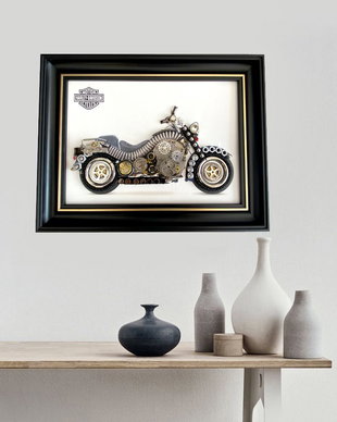 Motocicleta Harley Davidson Cod M 502・Cadouri zile de nastere・Cadouri pentru petreceri・Cadouri creative