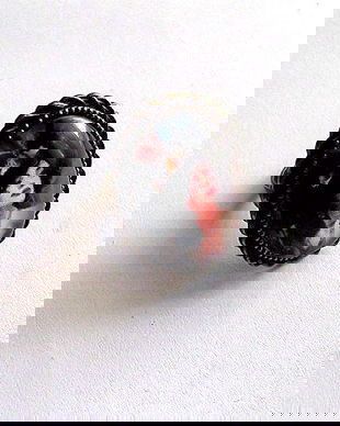 inel sticla cu model retro 45508