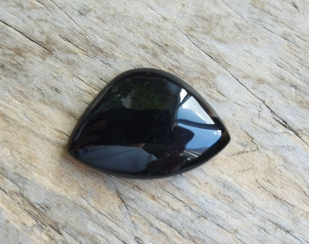 Cabochon onix, 30x20x7 mm