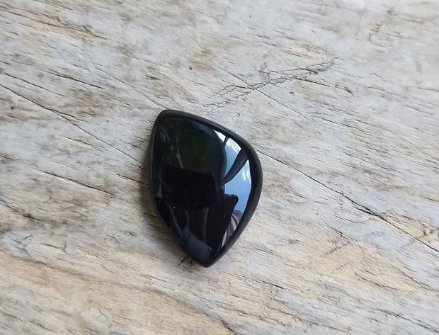 Cabochon onix, 30x20x7 mm