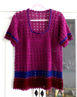 Bluza crosetata*Melana+Bumbac