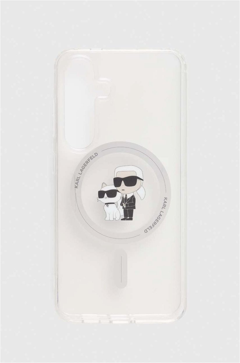 Karl Lagerfeld Husă pentru telefon S24 S921 culoarea transparent