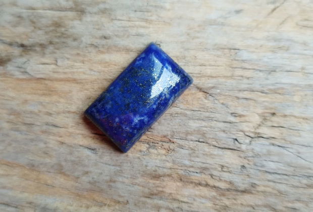 Cabochon lapis lazuli, 22x13x6 mm