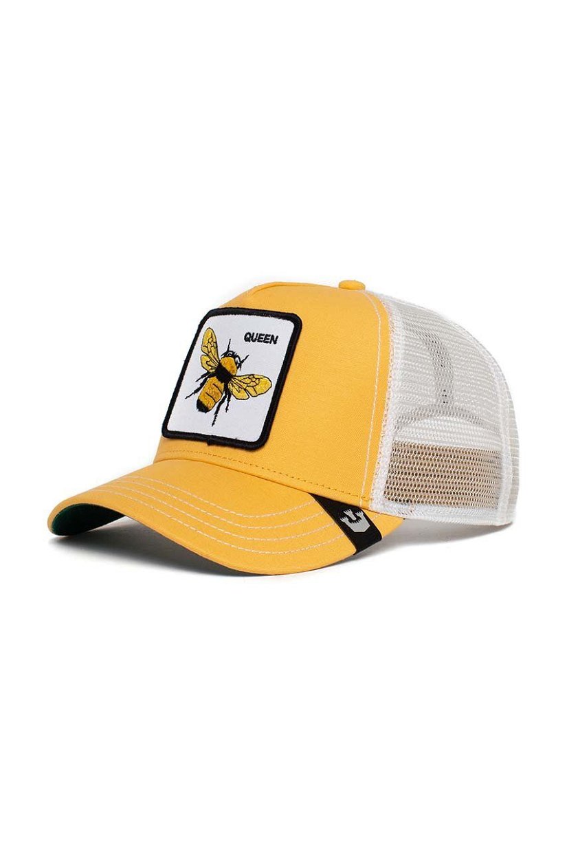 Goorin Bros șapcă culoarea galben, cu imprimeu
