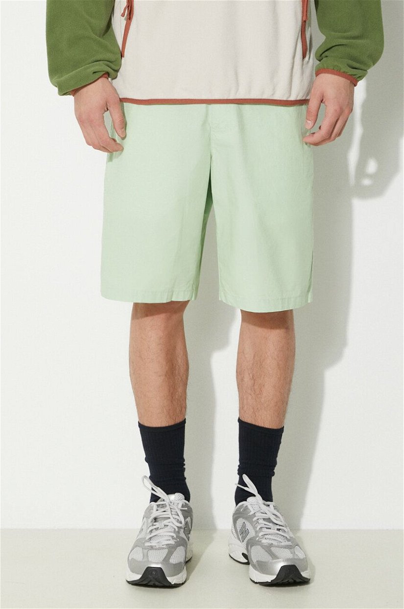 Columbia pantaloni scurți din bumbac Washed Out culoarea verde 1491953