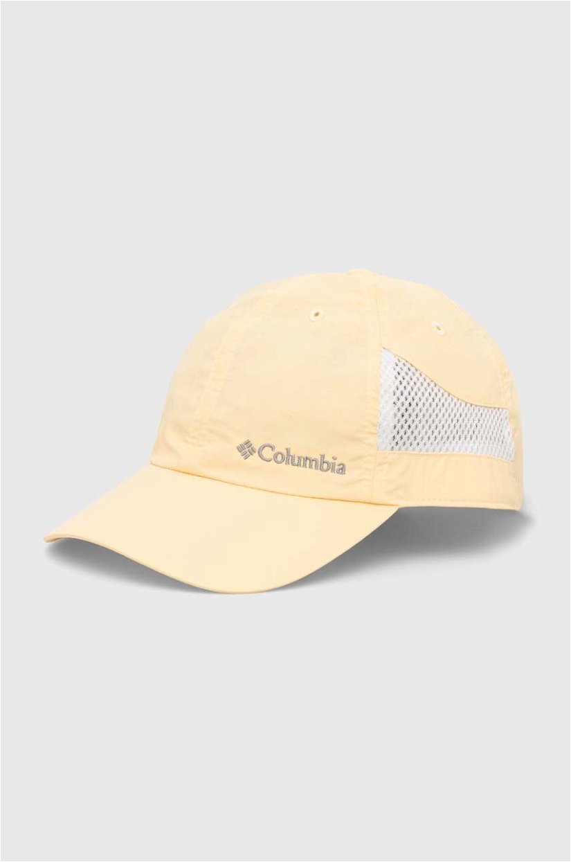 Columbia șapcă Tech Shade culoarea galben, cu imprimeu 1539331