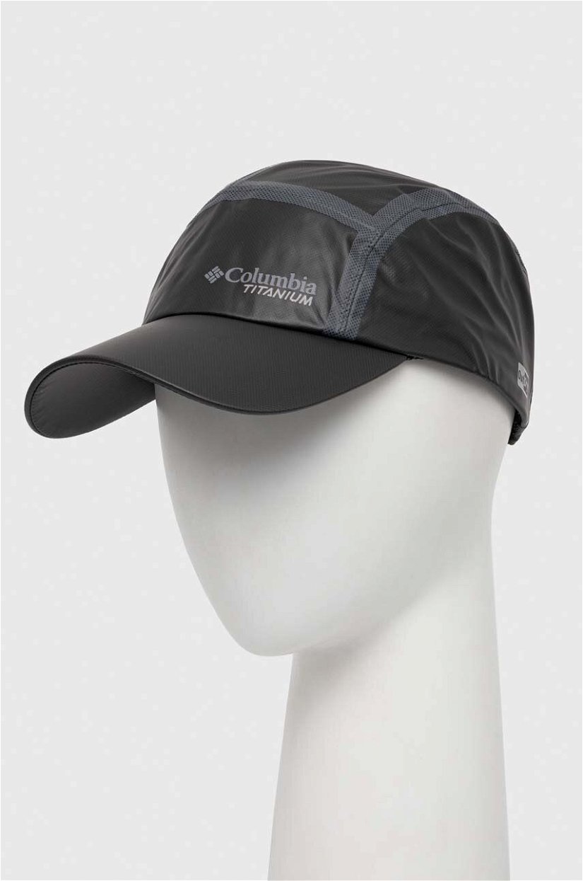 Columbia șapcă OutDry Extreme Wyldwood culoarea negru, cu imprimeu 2071011