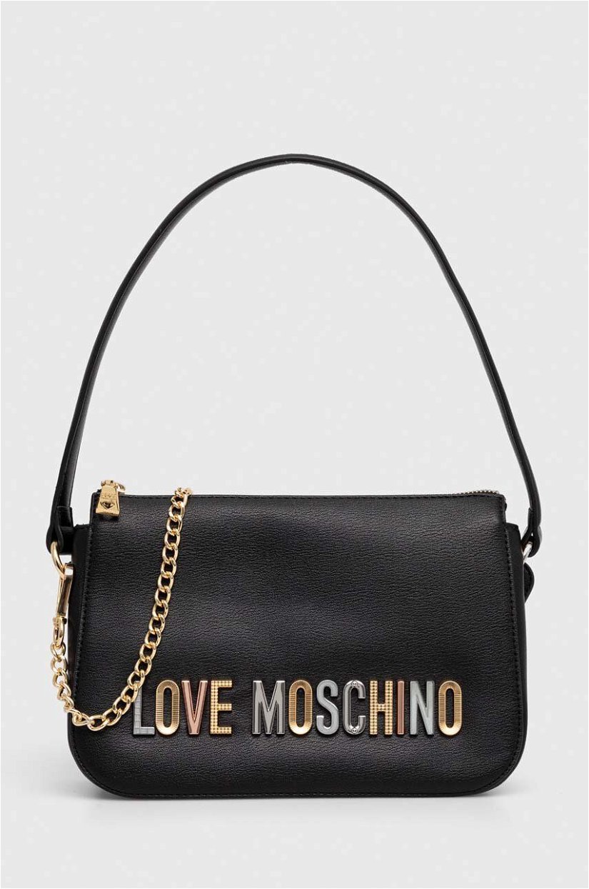 Love Moschino poseta culoarea negru