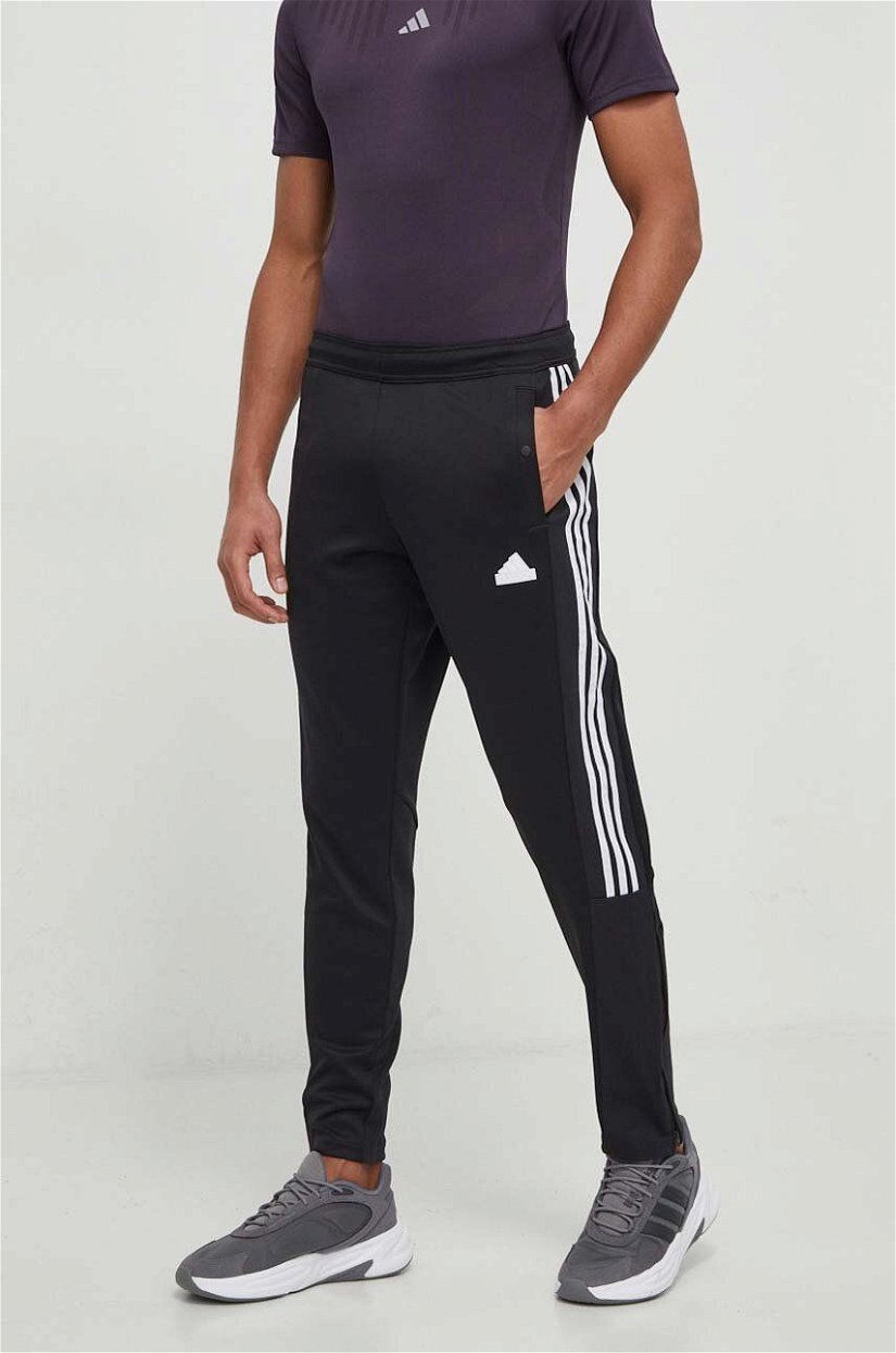 adidas pantaloni de trening TIRO culoarea negru, cu model IP3778