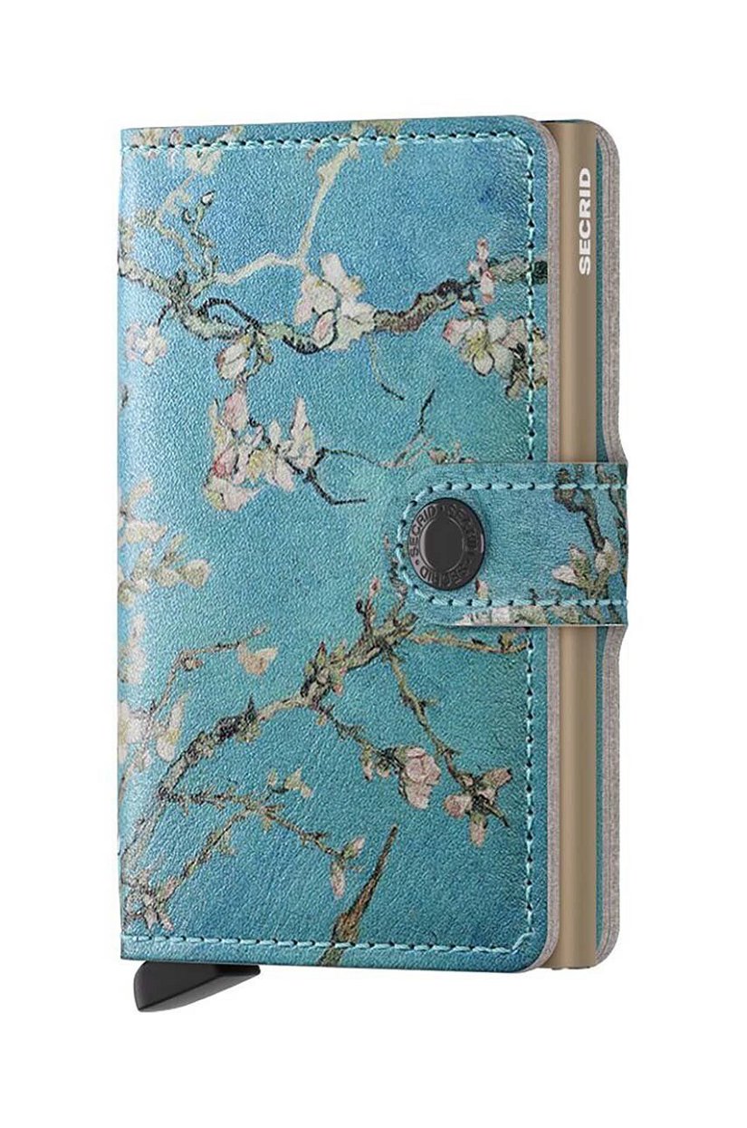 Secrid portofel de piele Miniwallet Art Almond Blossom