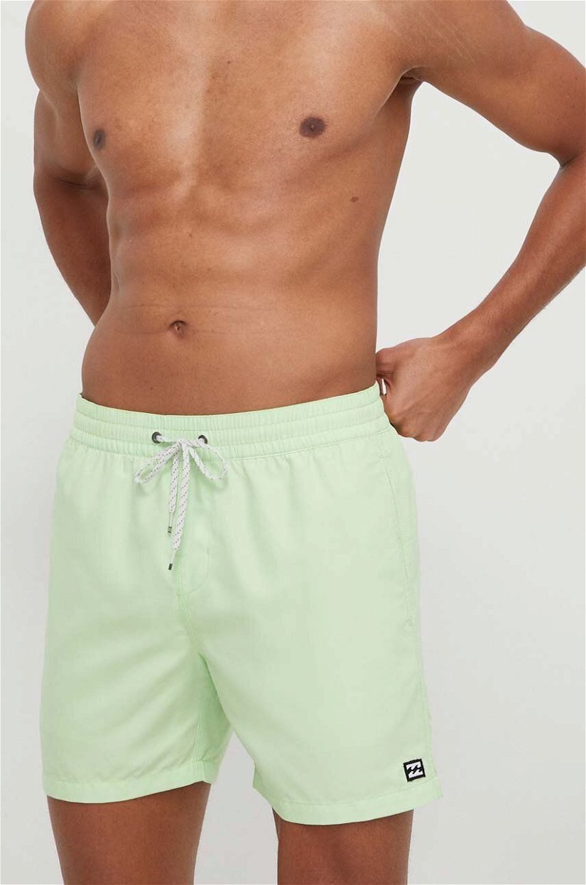 Billabong pantaloni scurti de baie culoarea verde