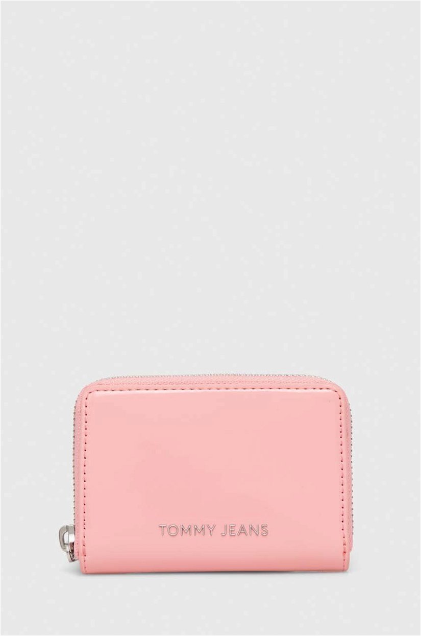 Tommy Jeans portofel femei, culoarea roz