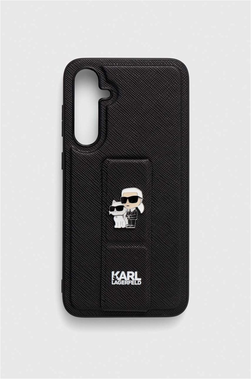 Karl Lagerfeld Husă pentru telefon S23 FE S711 culoarea negru